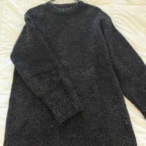 Black mini Sweater dress